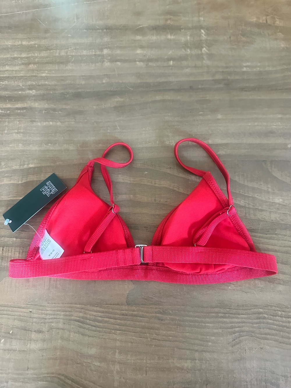 Wild Fable Shiny Ribbed Triangle Bikini Top - Picture 5 of 6